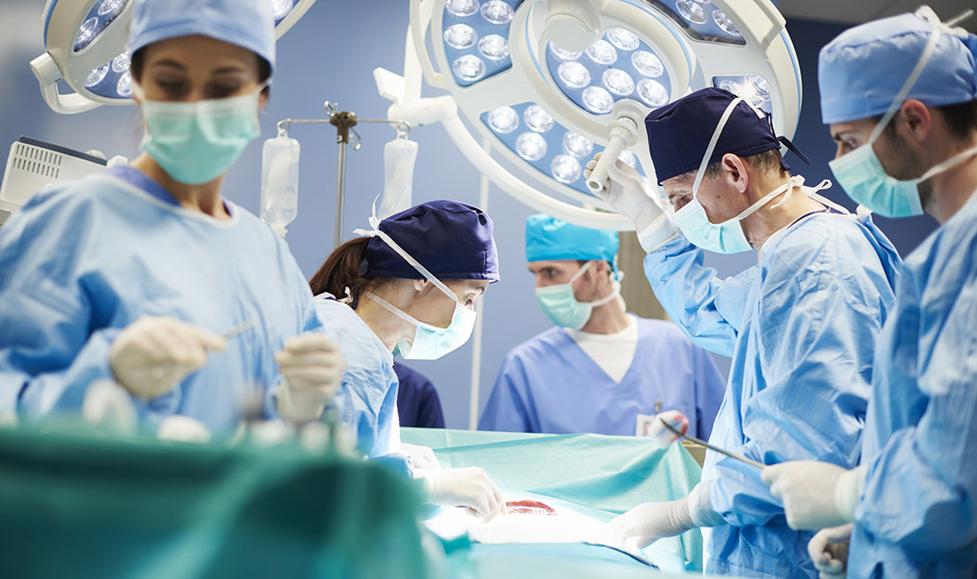 Employees in a safe, monitored workplace environment
