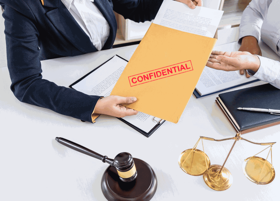 Security advisor consulting with an attorney on premises liability evidence